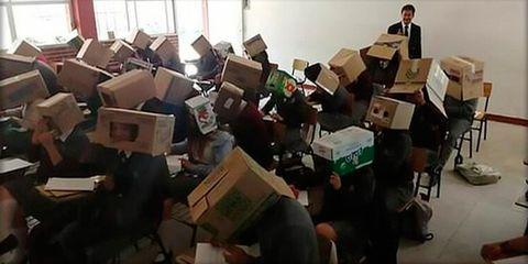 В Мексике придумали «уникальную систему», предотвращающую списывание на экзамене