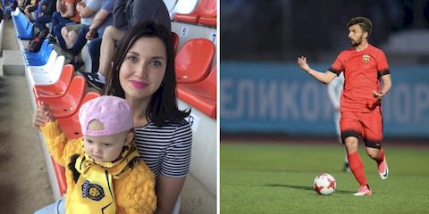 Жена футболиста и мама его детей без фильтров и фотошопа