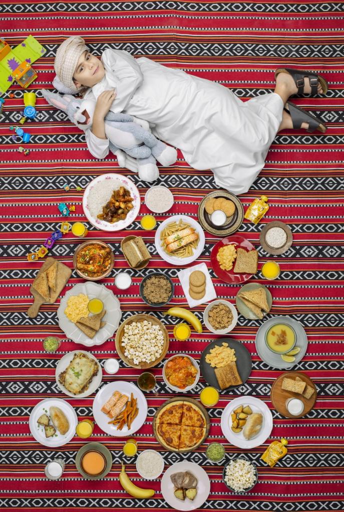 Хлеб наш насущный: удивительный фотопроект Грегга Сегала о рационах детей разных народов