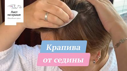 Крапива от седины