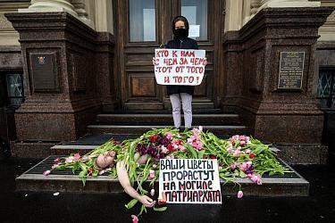 Петербургские феминистки 8 марта пожелали смерти патриархату после ссоры с мужчинами